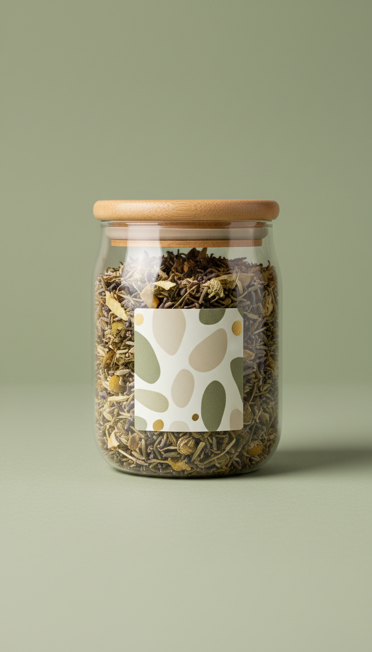 Loose-Leaf Tranquility Tea Blend with Lavender