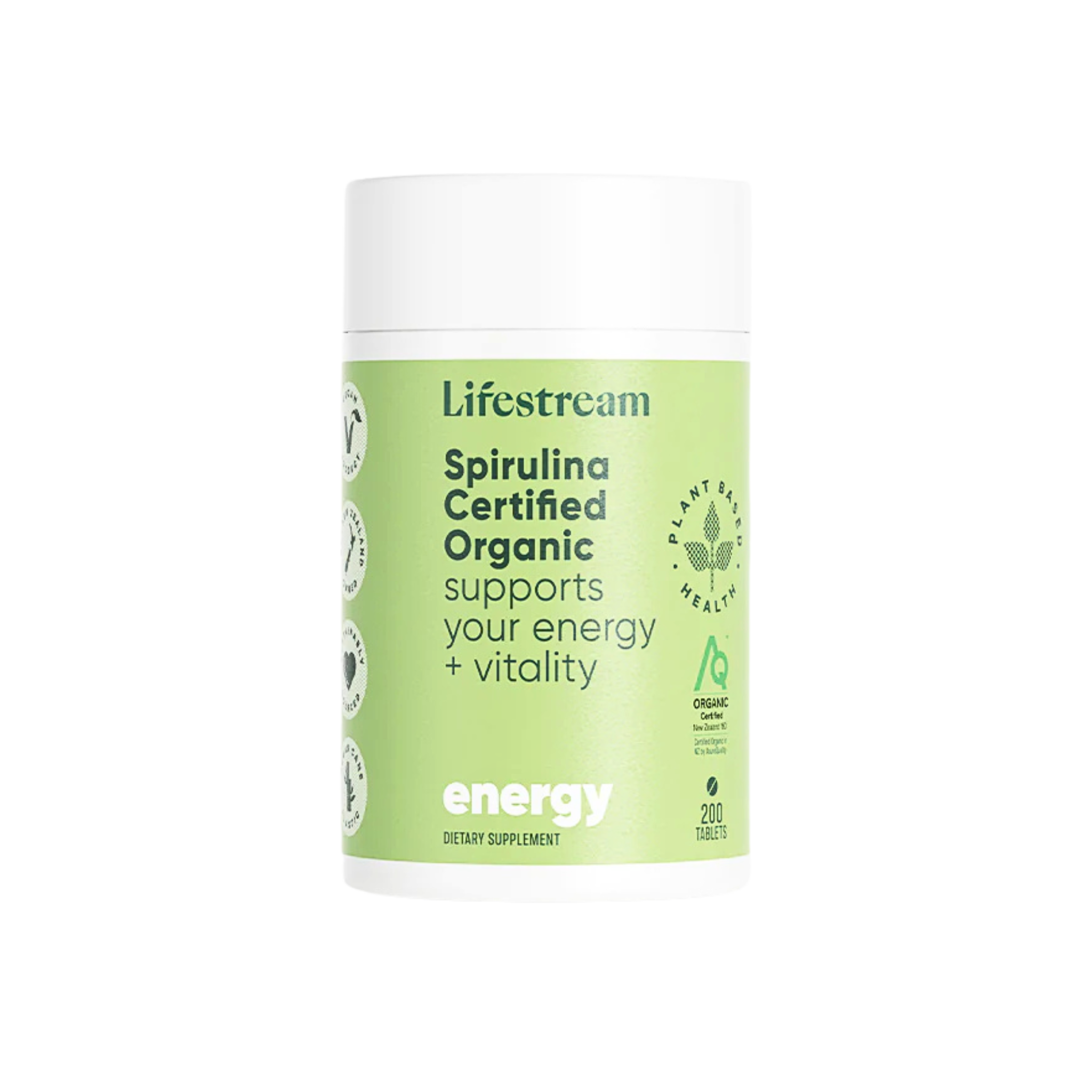 Lifestream | Spirulina Certified Organic