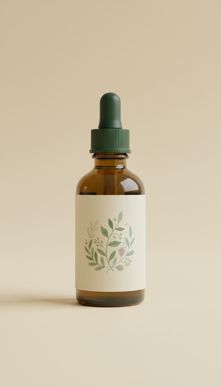 Herbal Stress Relief Tincture with Lemon Balm