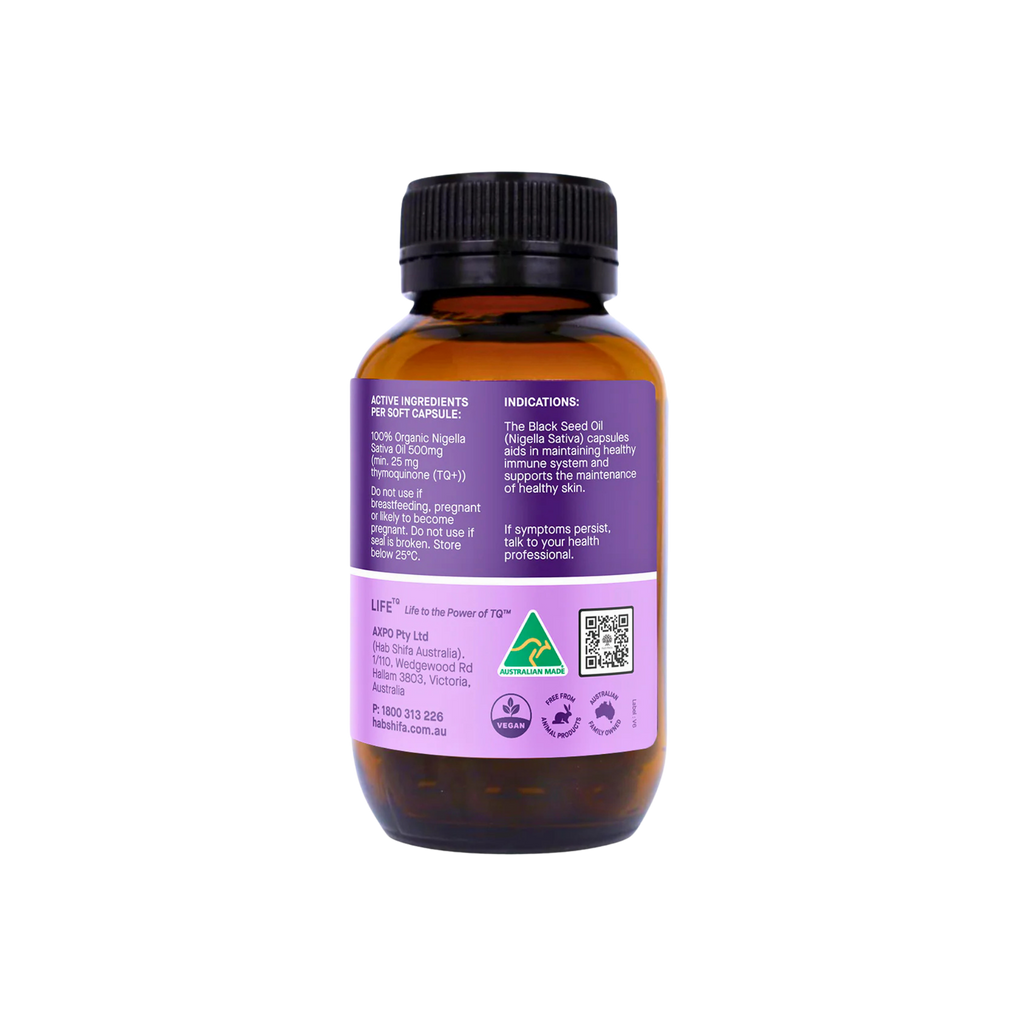 Hab Shifa | Organic Black Seed Oil Capsules
