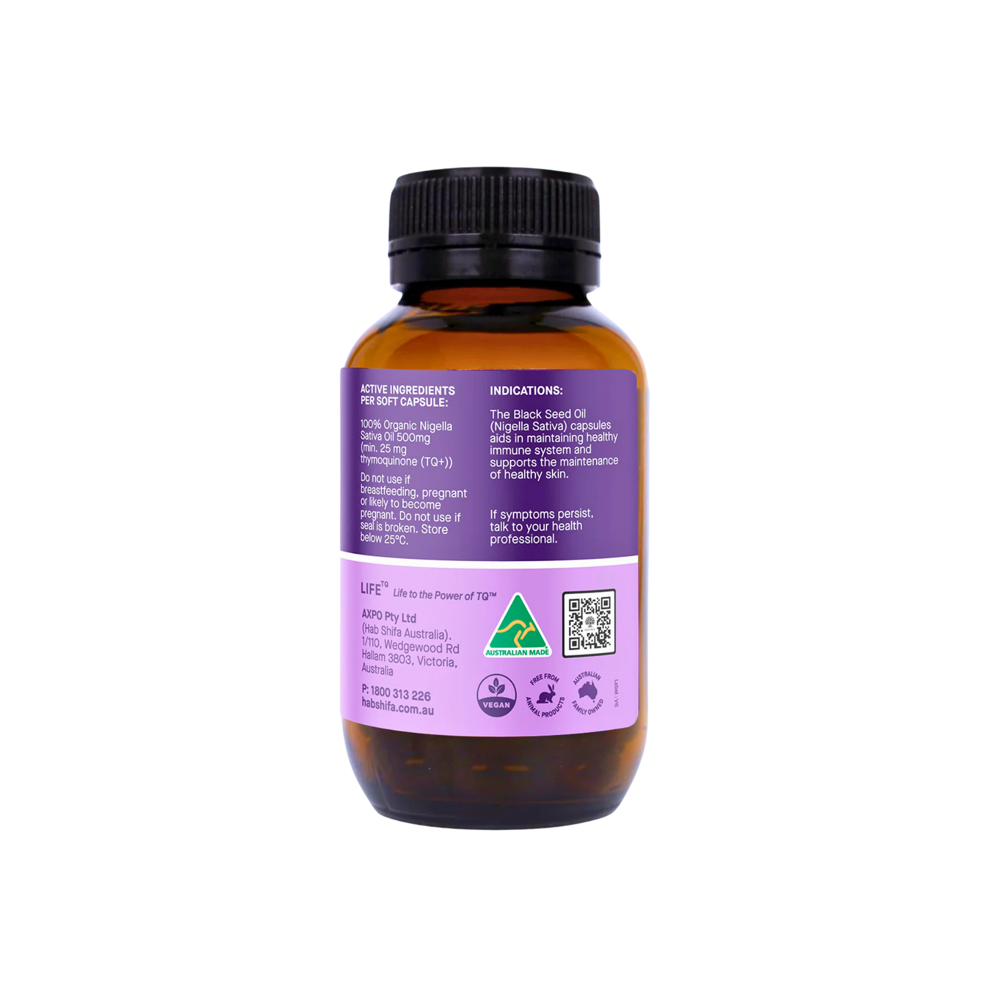 Hab Shifa | Organic Black Seed Oil Capsules
