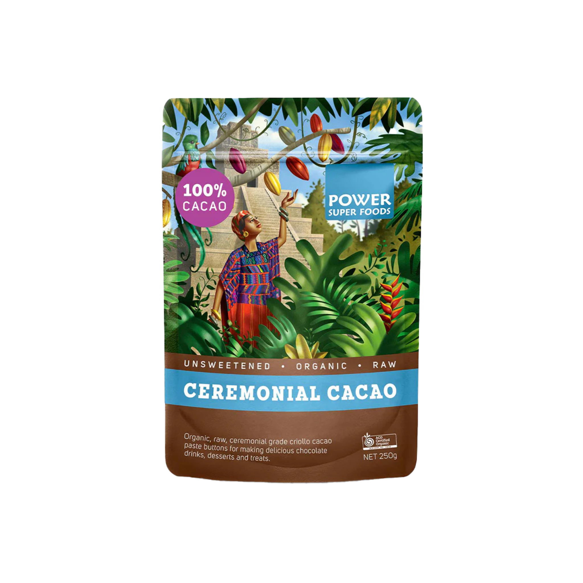 Power Super Foods | Organic Cacao Paste Buttons