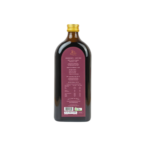 Certified Organic Elderberry Juice