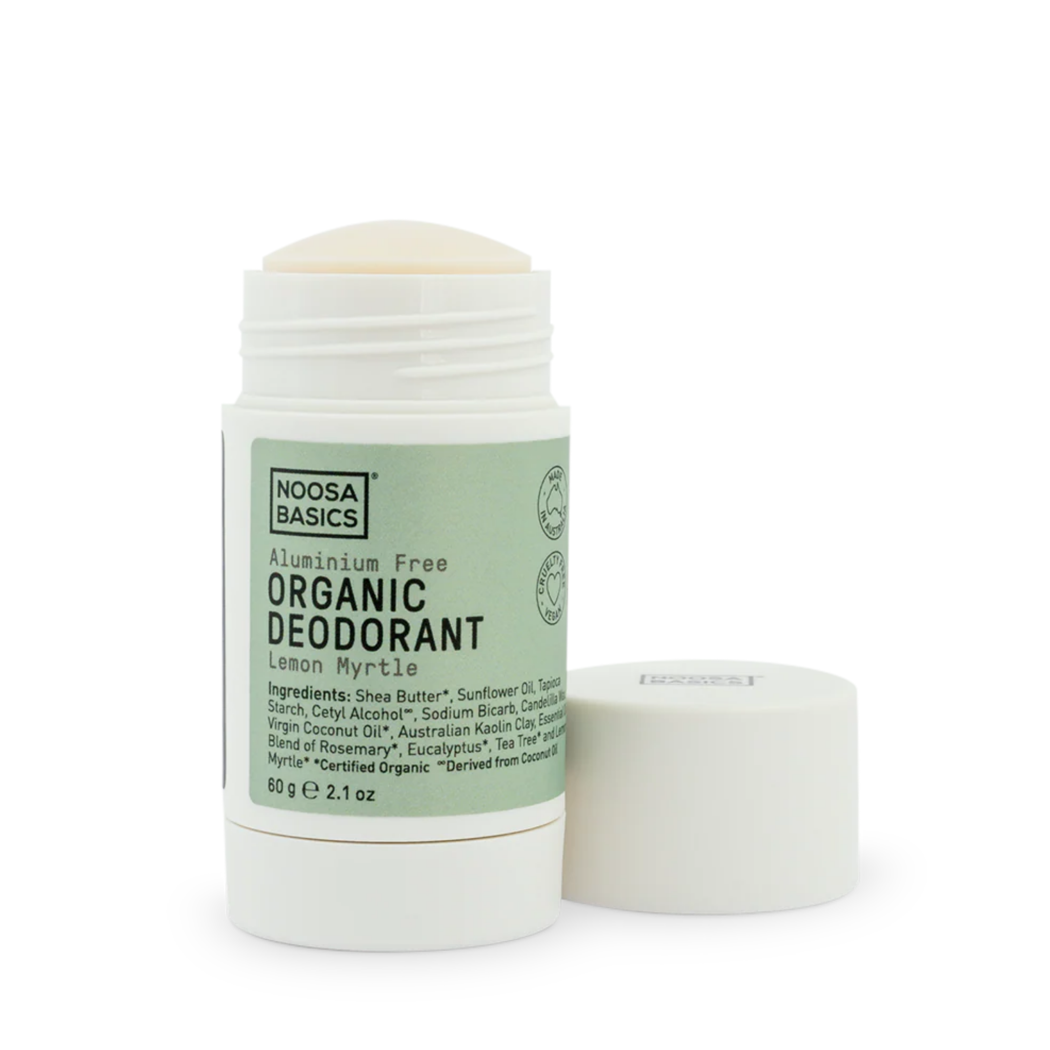 Noosa Basics | Organic Deodorant Stick - Lemon Myrtle
