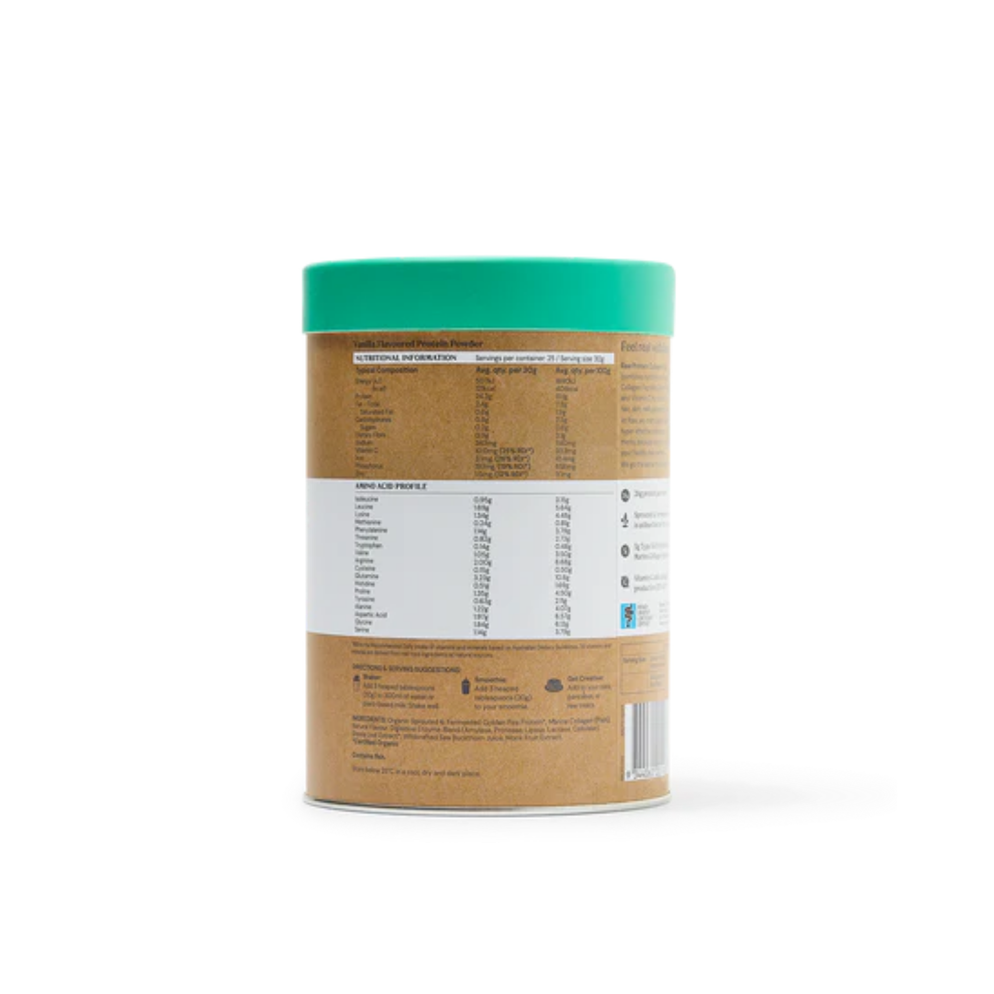 Amazonia | Raw Protein Collagen Plus Vanilla Maple