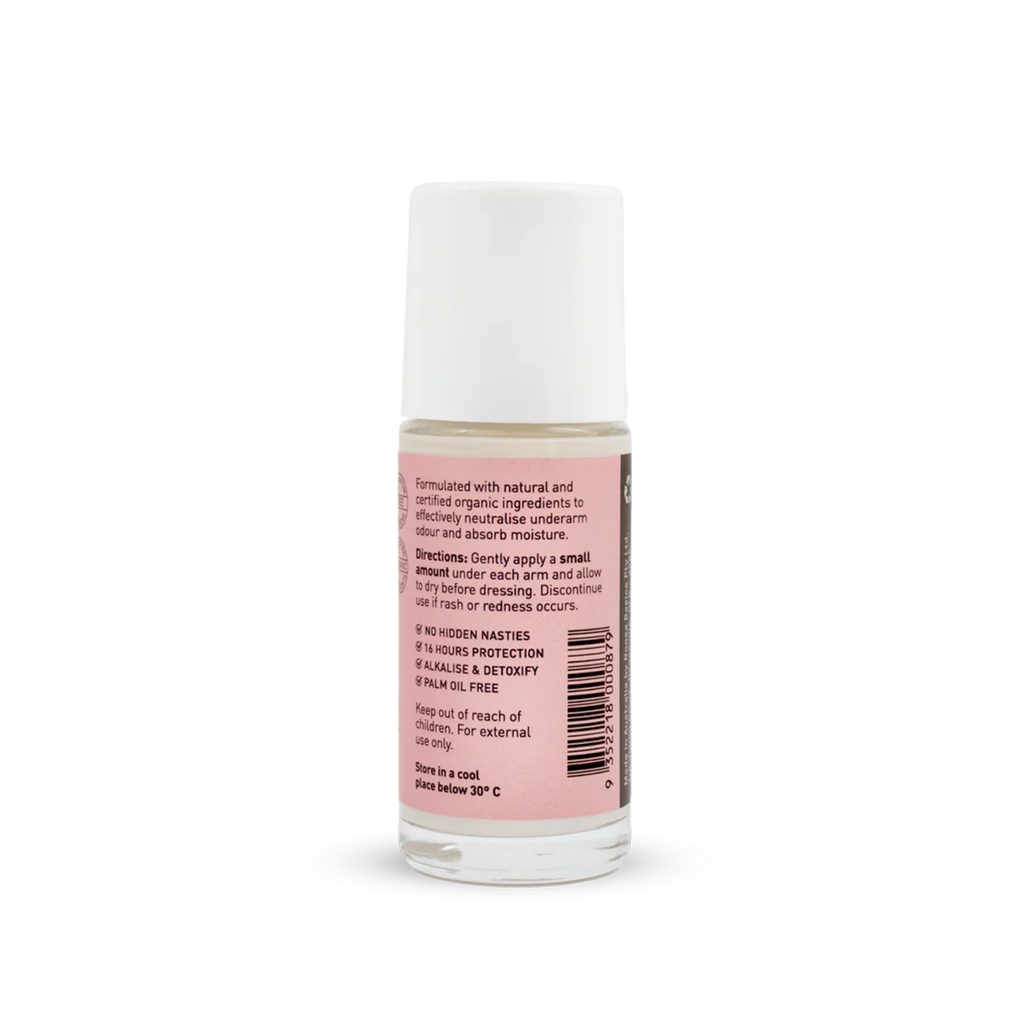Noosa Basics | Organic Roll On Deodorant - Rose & Frankincense